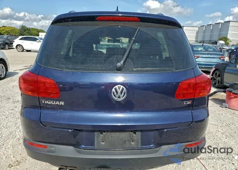 2016 Volkswagen Tiguan S from USA, damaged, VIN WVGAV7AX2GW544707